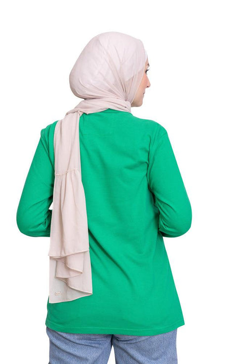 Green Polo Basic (W) - Khotwh